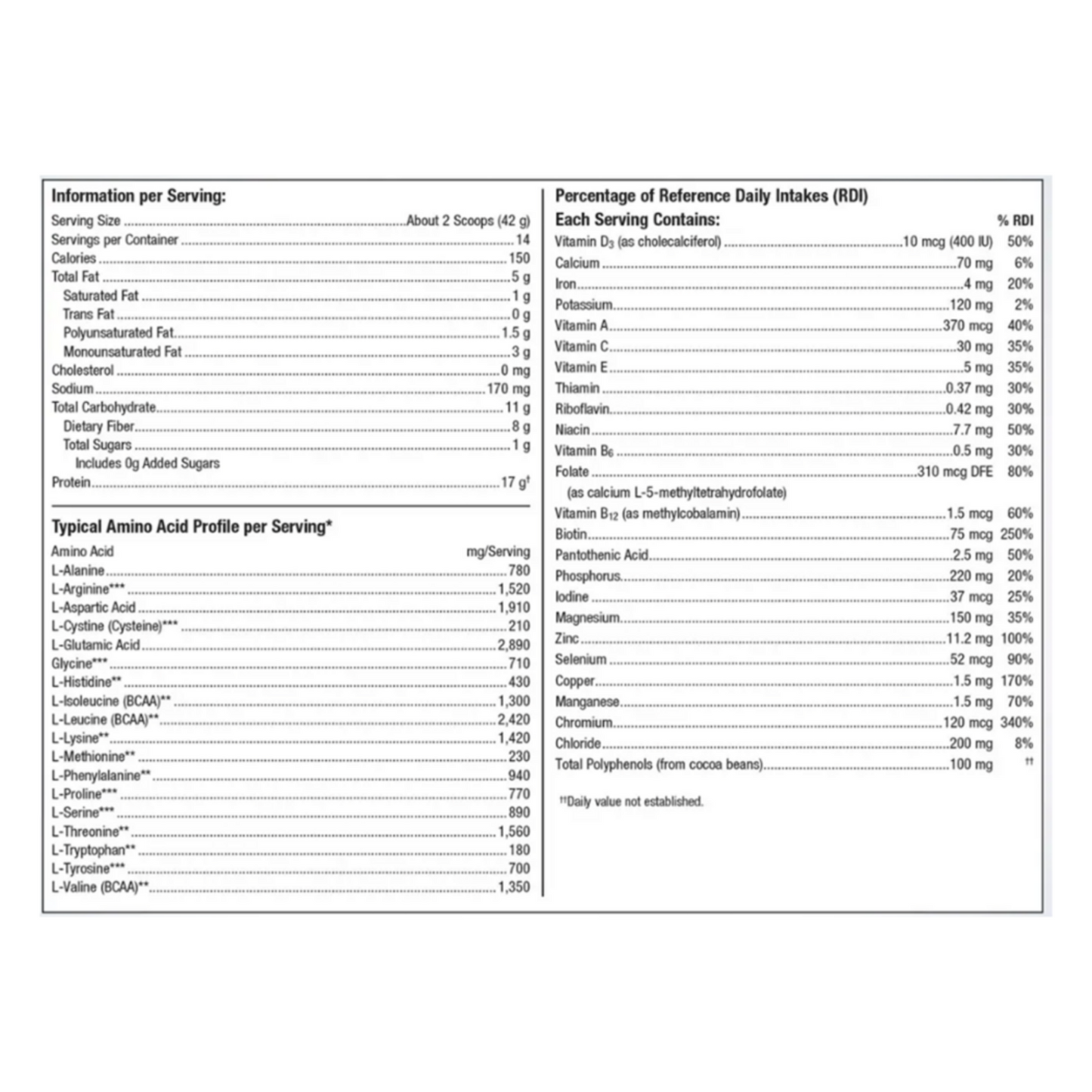 UltraMeal® Advanced Protein (French Vanilla)