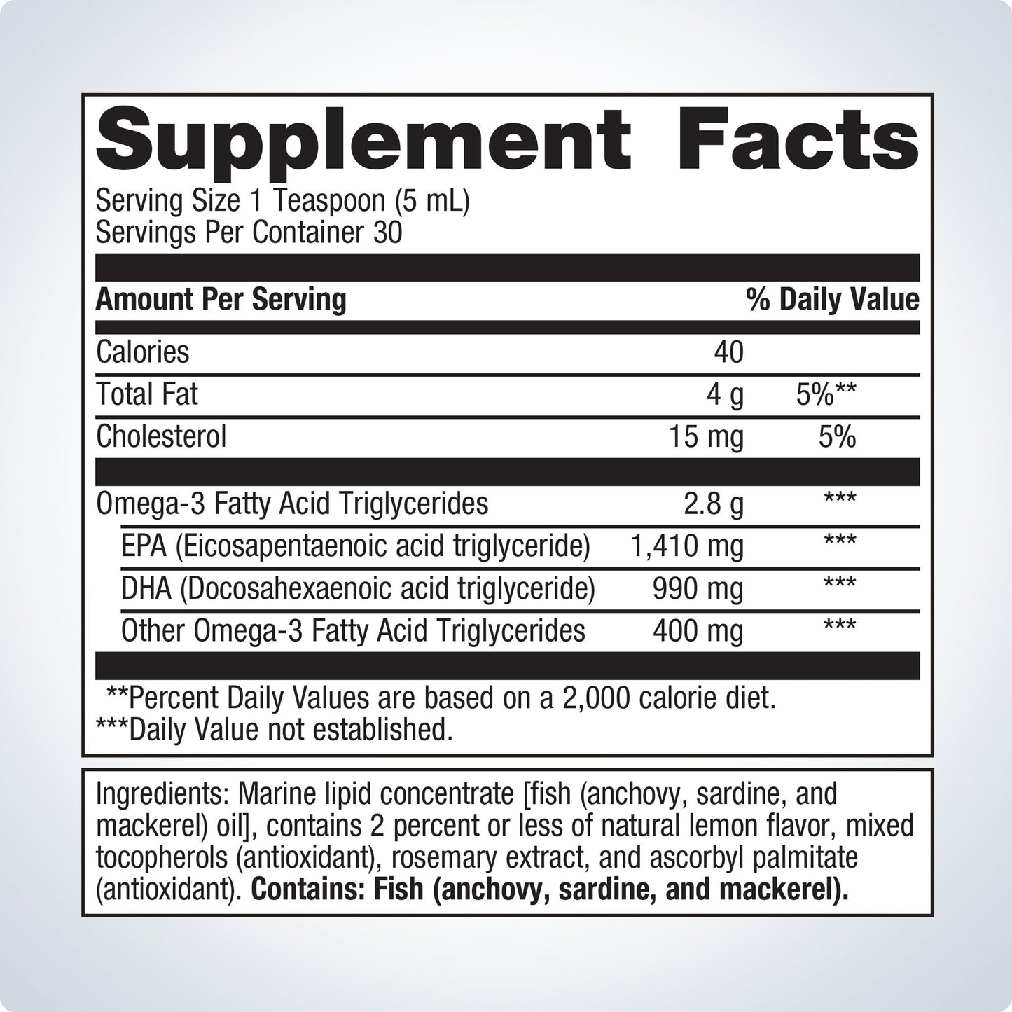 Omegagenics EPA-DHA 2400 (Liquid)