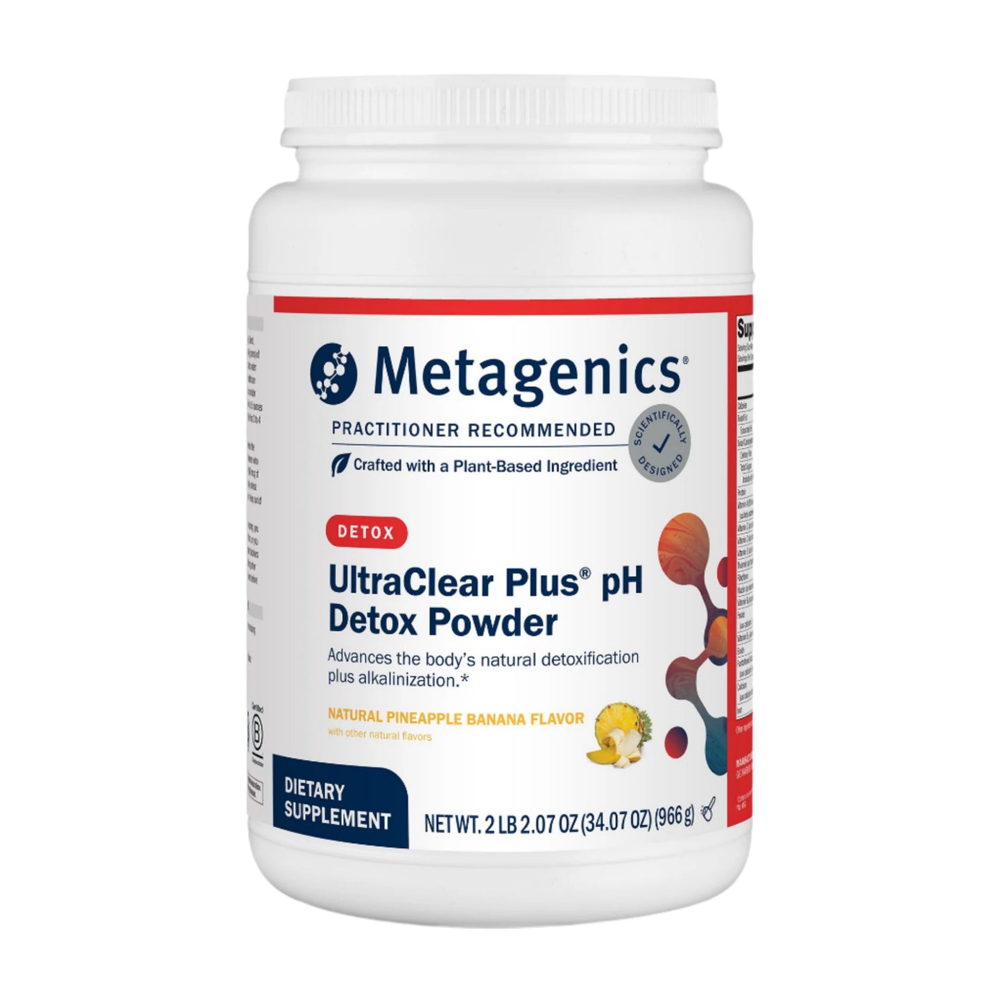 UltraClear® Plus pH Detox Powder Pineapple-Banana (formerly known as: UltraClear Plus Ph)