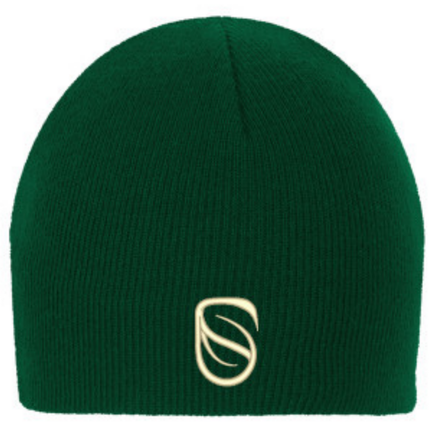 Dark Green Knit Beanie 'Sonoran Icon'