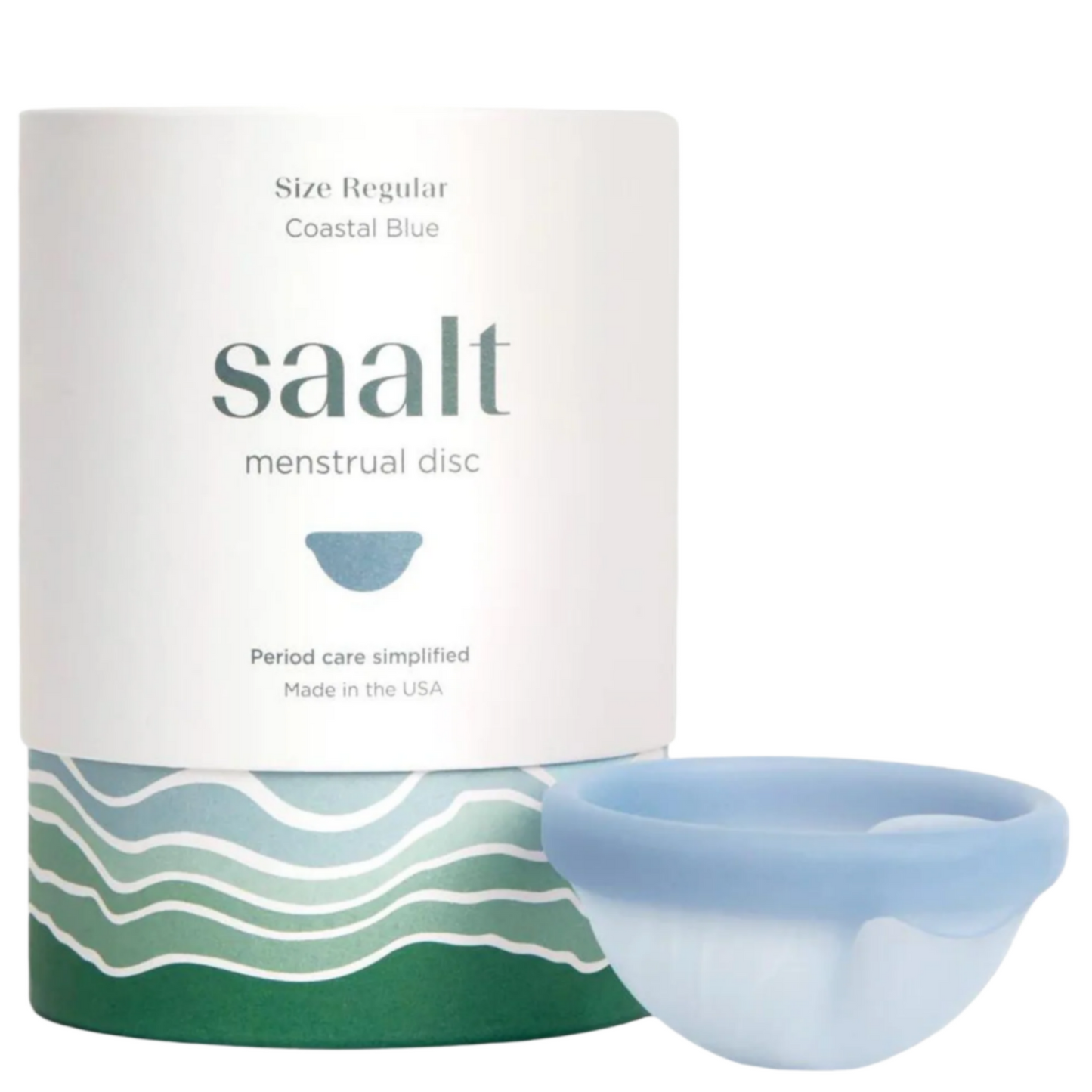 Saalt Menstrual Disc | Coastal Blue (Regular)
