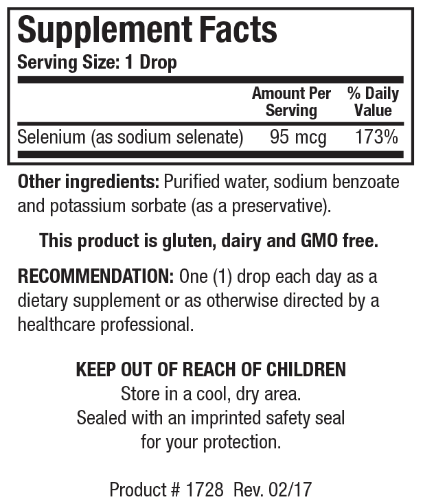 Aqueous Selenium