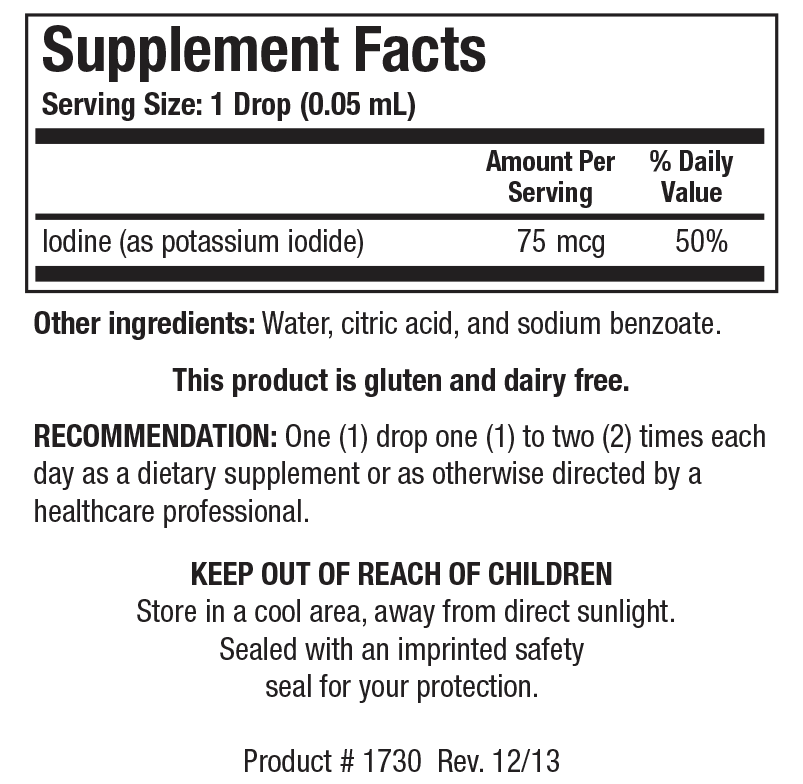 Liquid Iodine