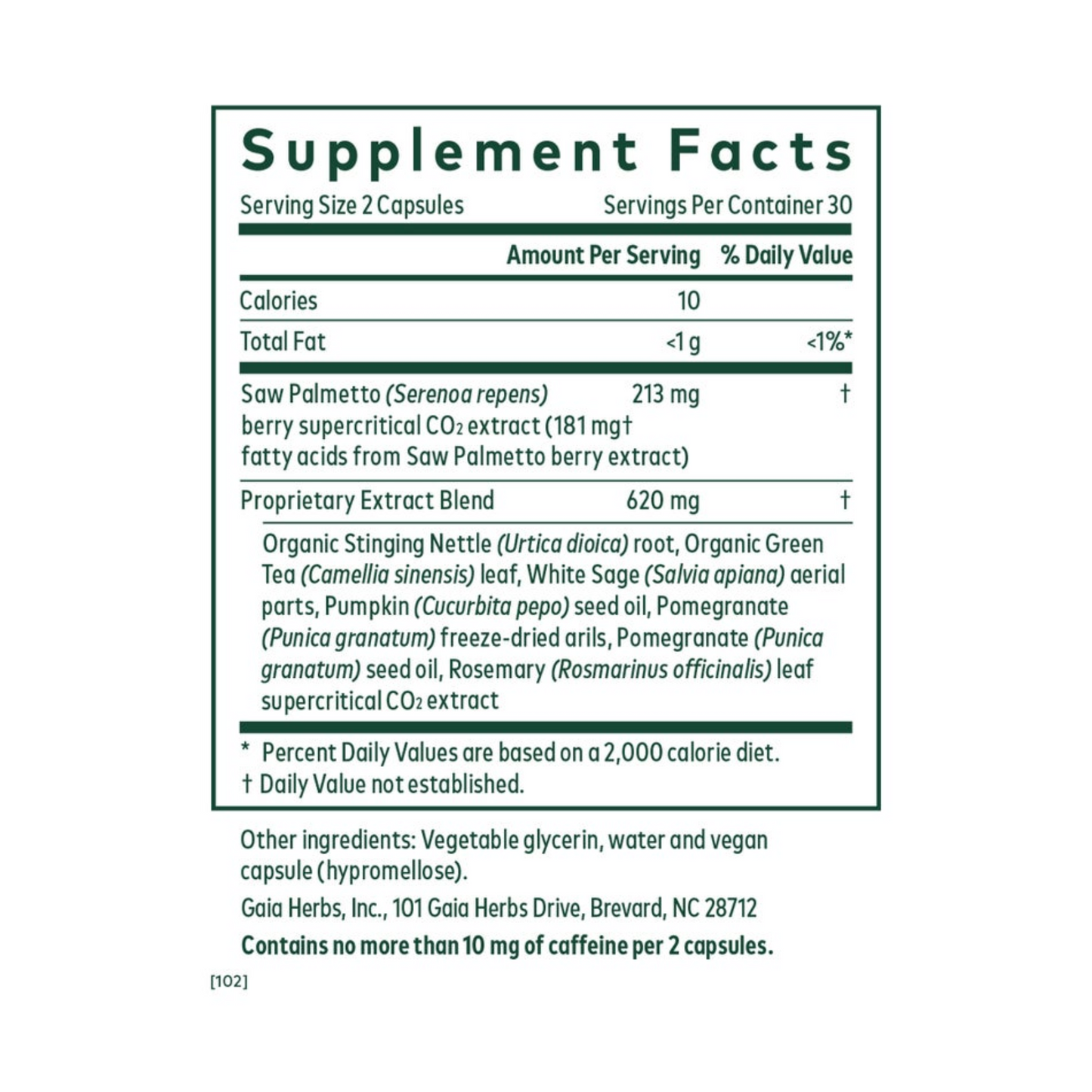 Prostate Formula Phyto Caps