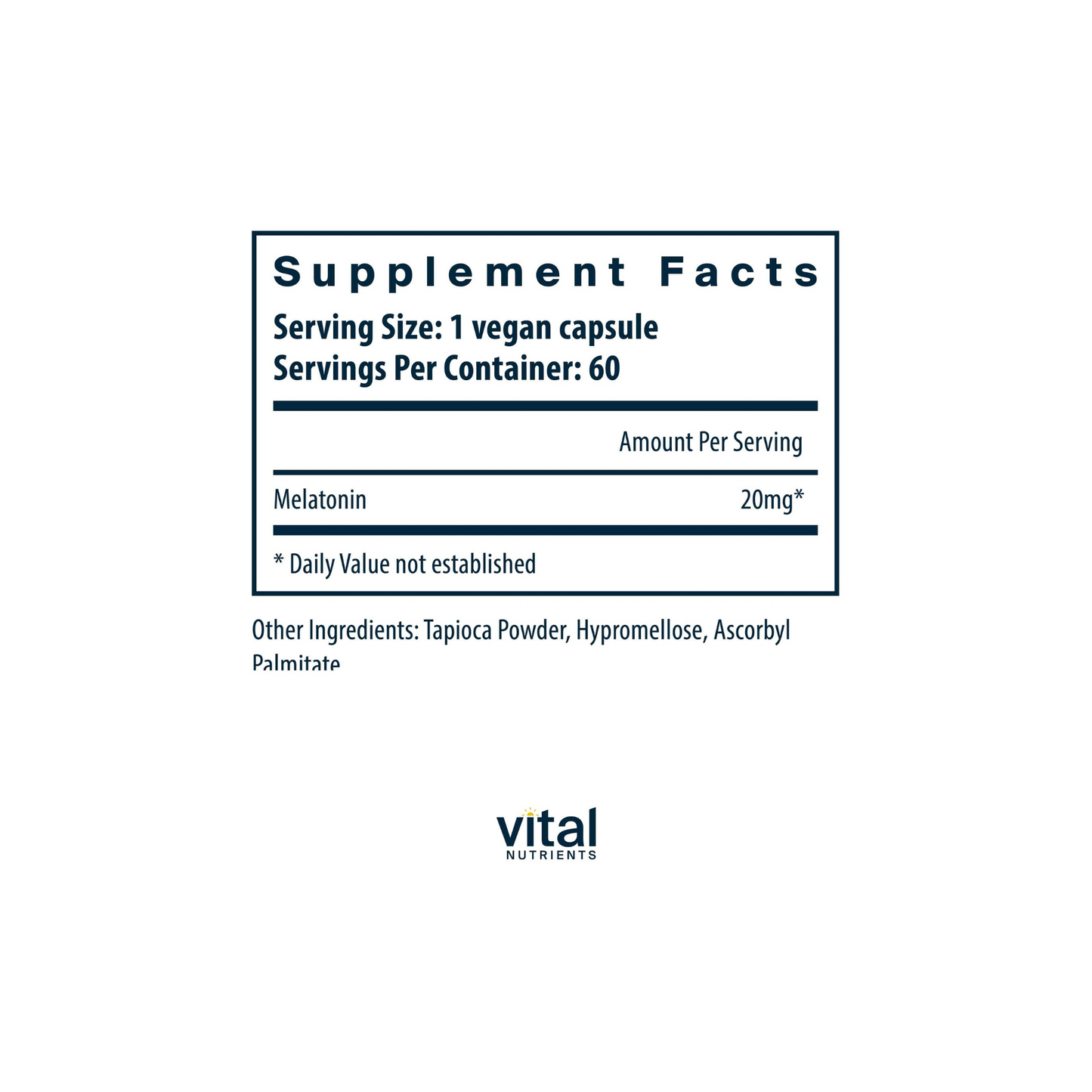 Melatonin 20mg (Behind Counter)