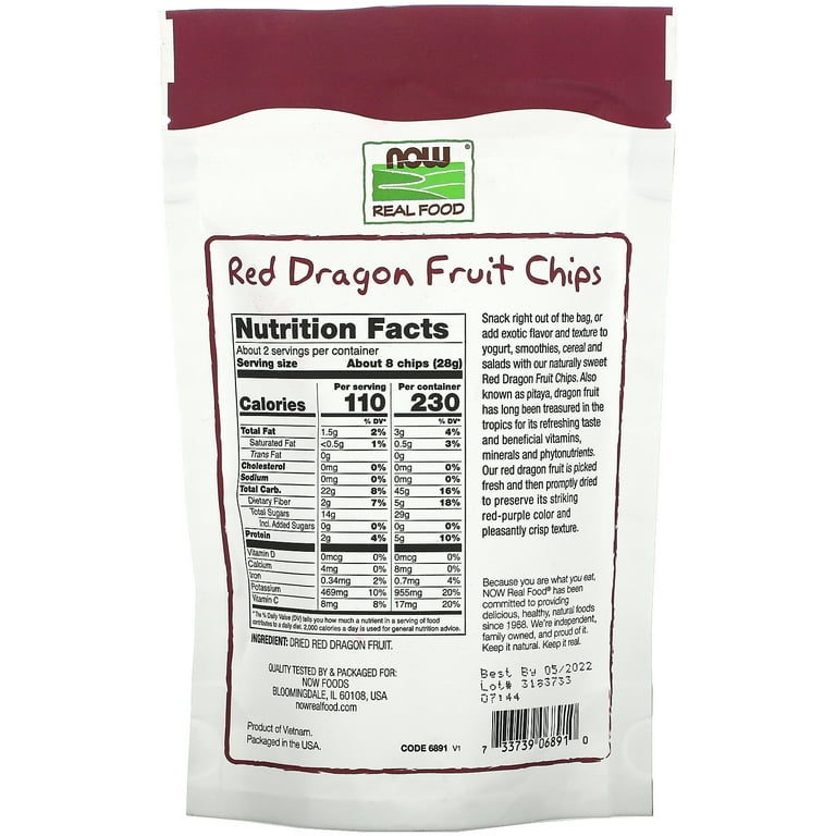 Red Dragon Fruit Chips
