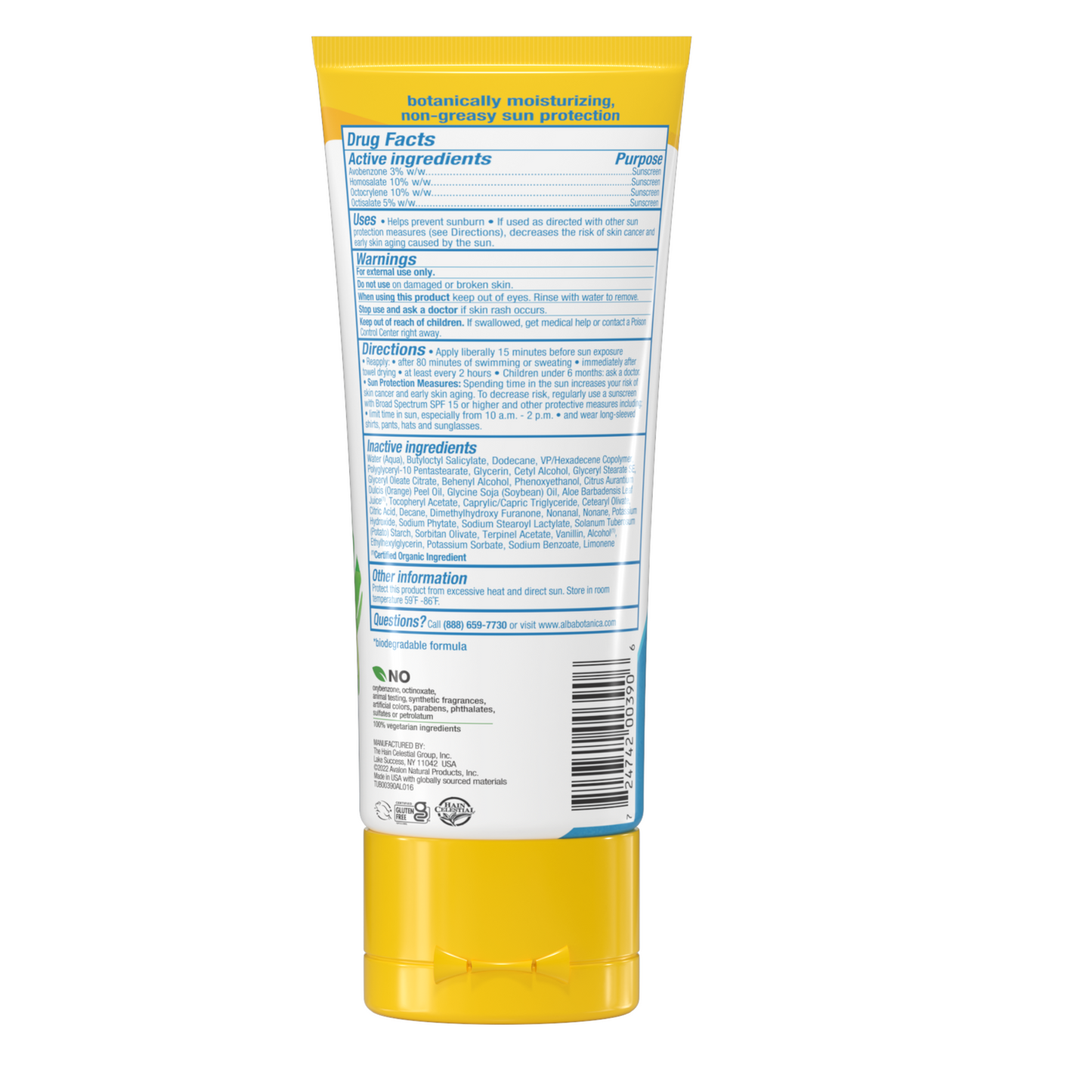 Alba Botanica Sunscreen Lotion