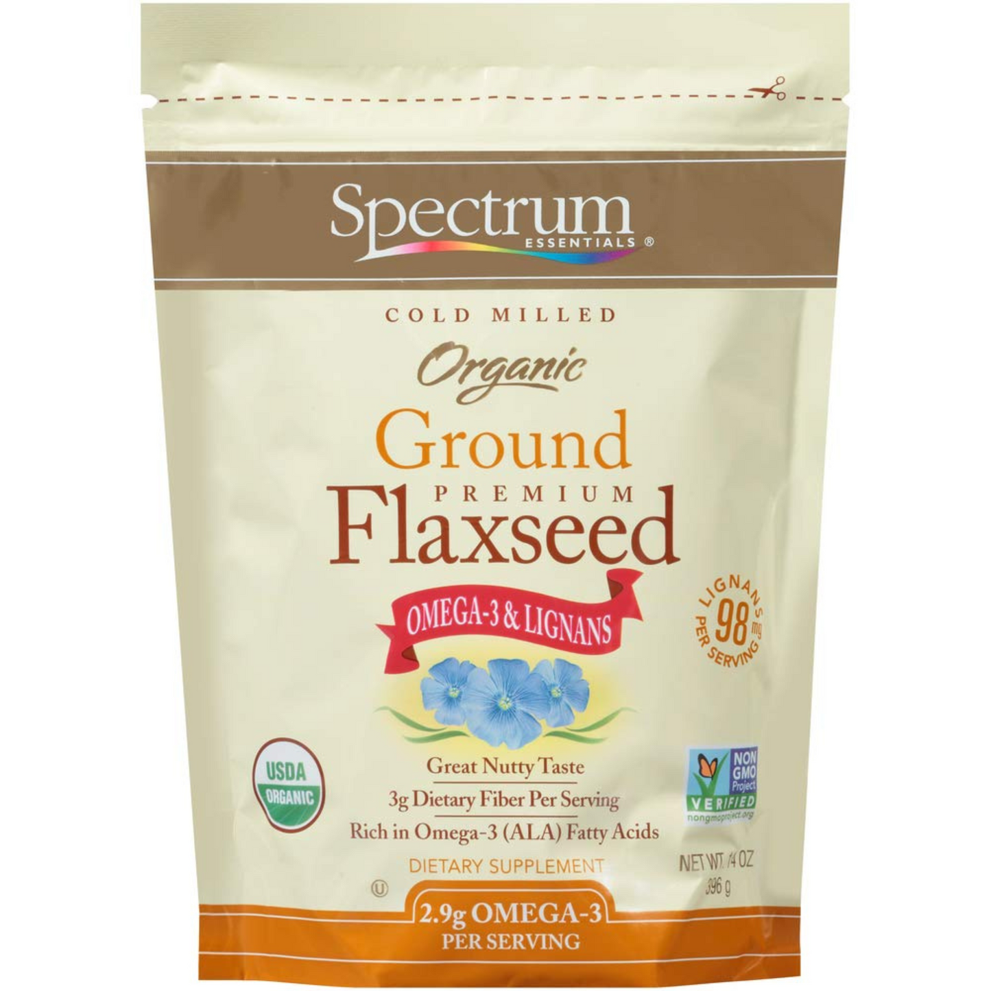 Organic Ground Flaxseed