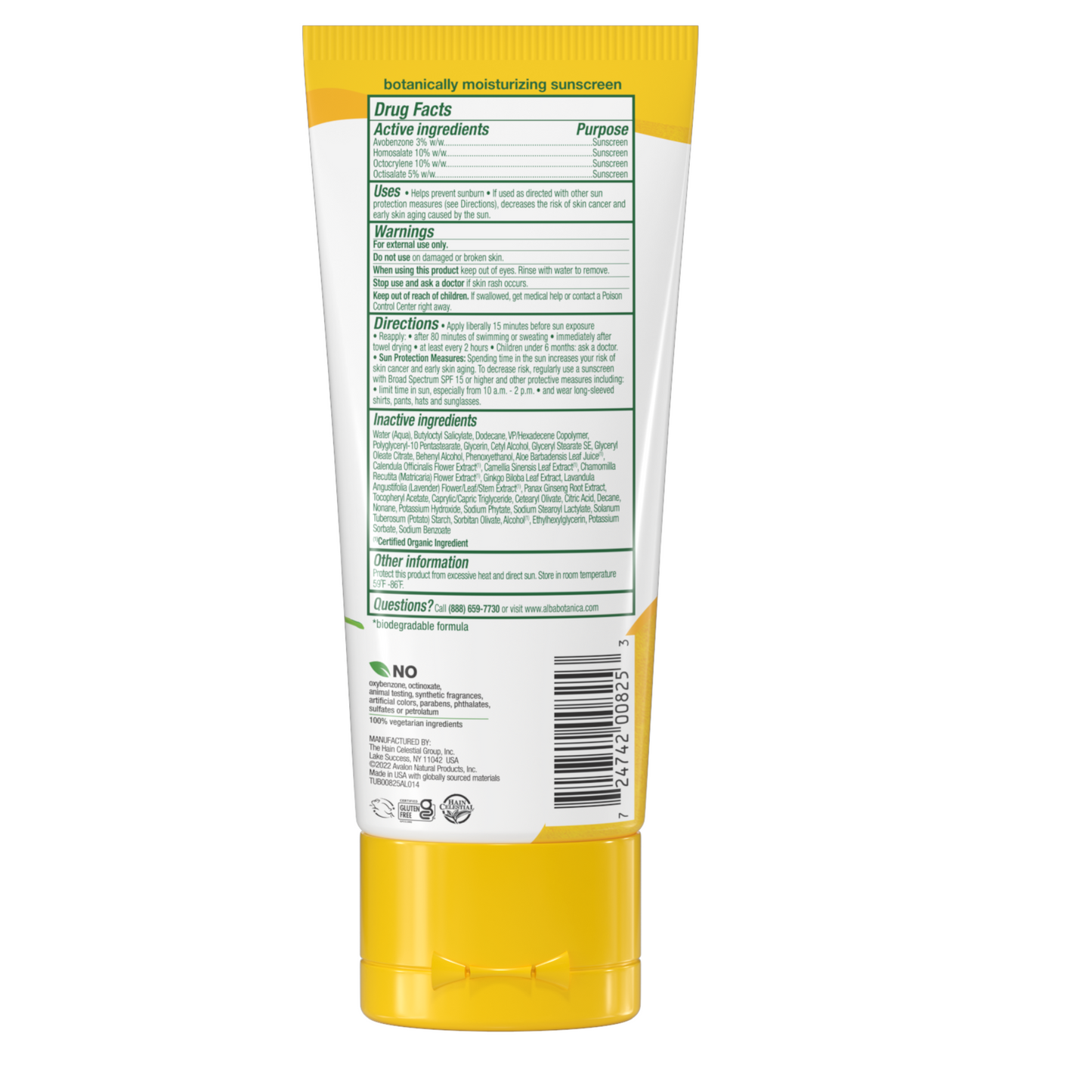 Alba Botanica Sunscreen Lotion