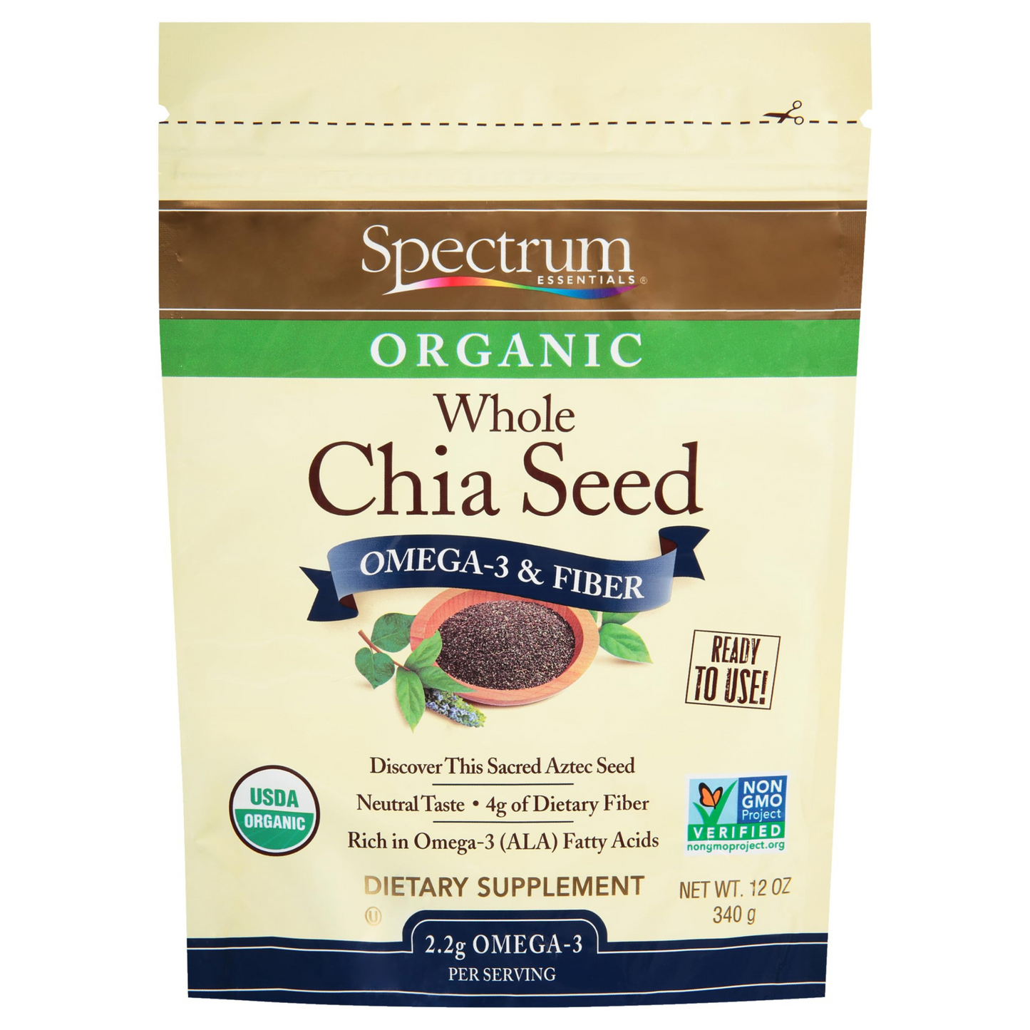 Organic Whole Chia Seeds