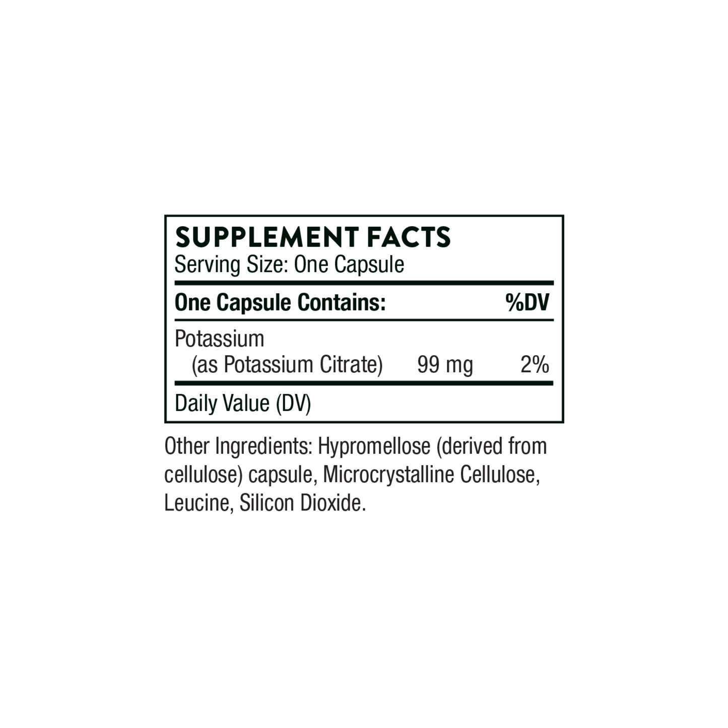 Potassium Citrate 99 Mg