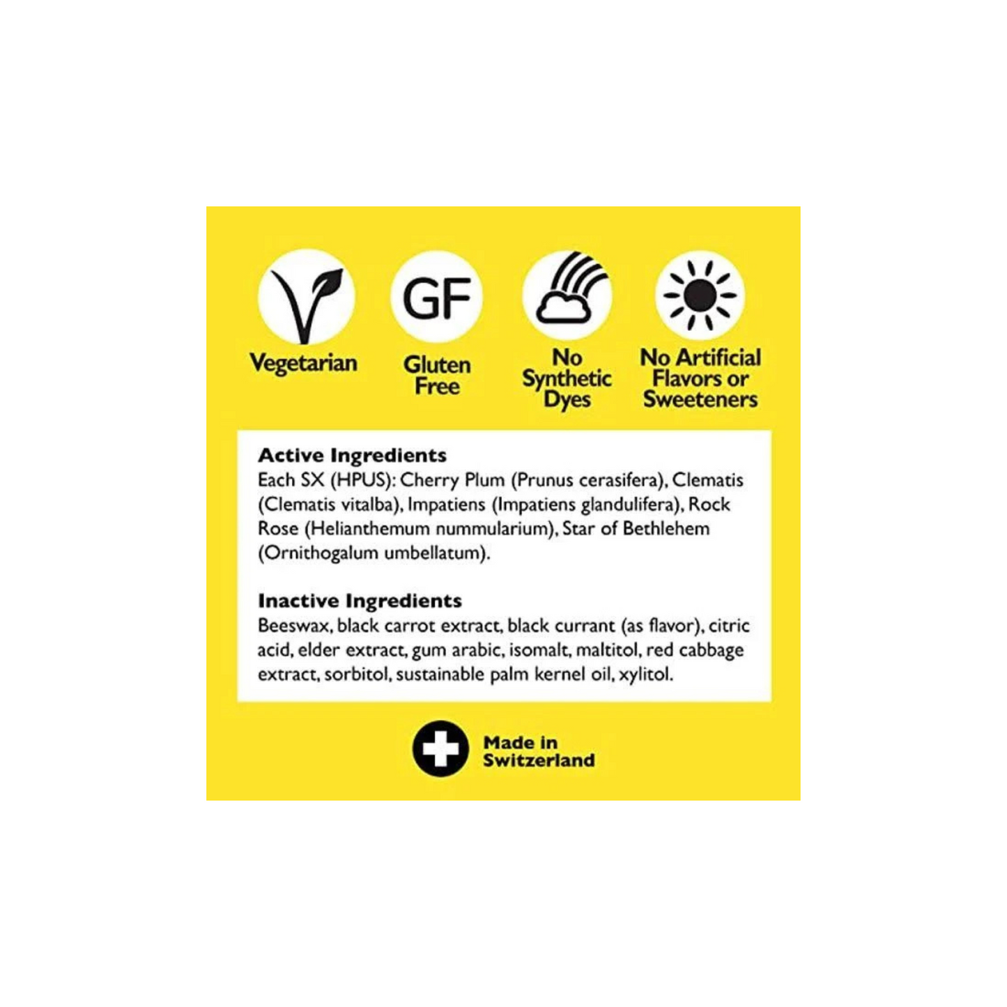 Rescue Pastilles Black Currant