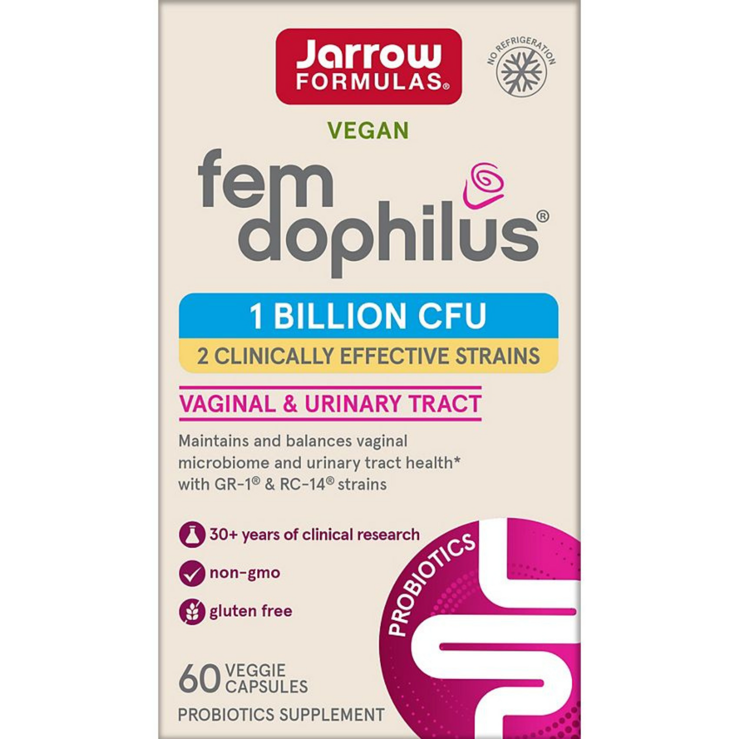 Fem-Dophilus - 1 Billion CFU (Shelf Stable)