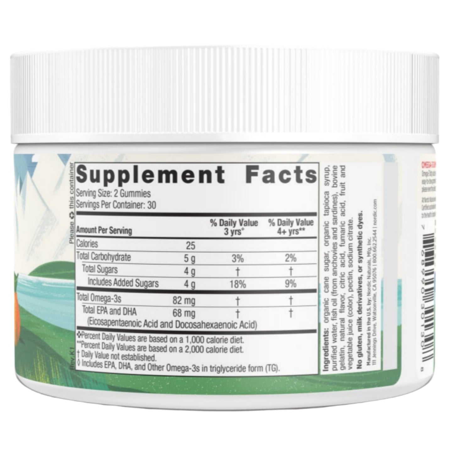 Nordic Omega 3 Gummies