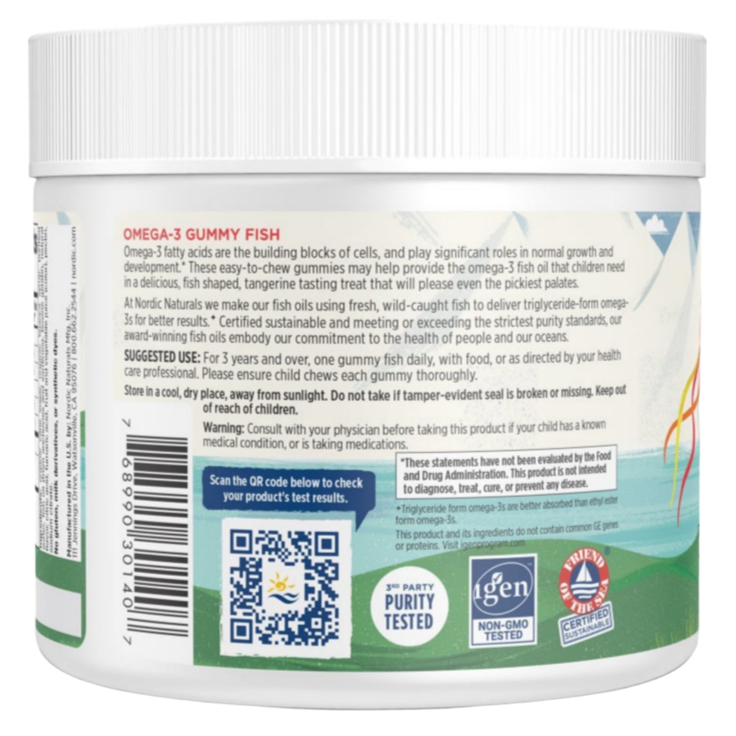 Nordic Omega-3 Gummy Fish