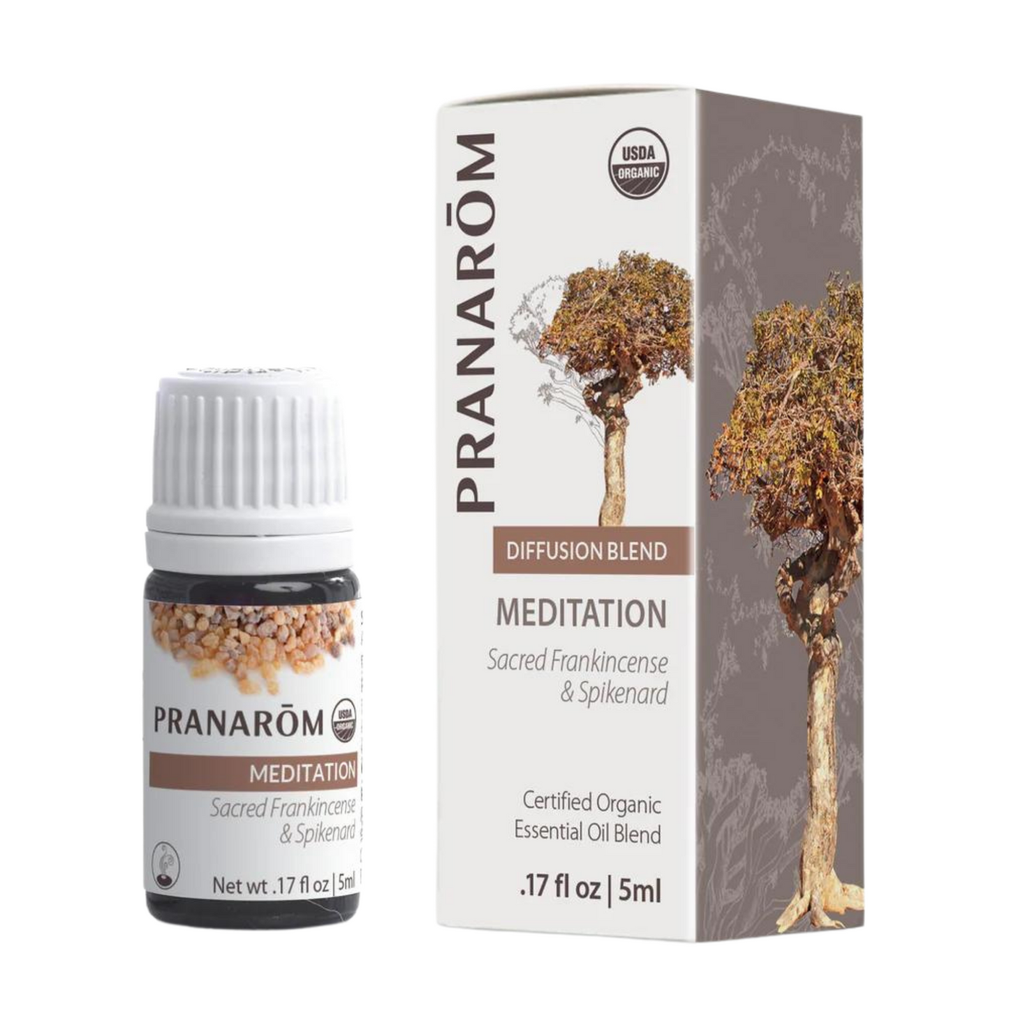 Meditation Diffusion Blend Essential Oil Organic