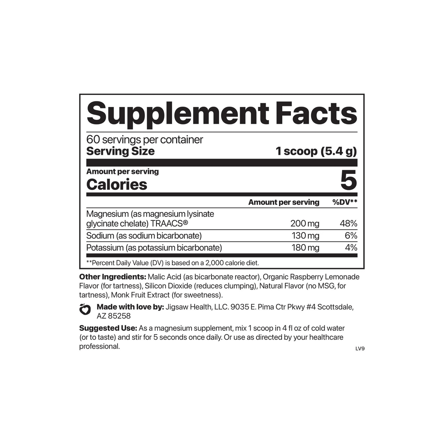 MagSoothe Magnesium Powder Tub