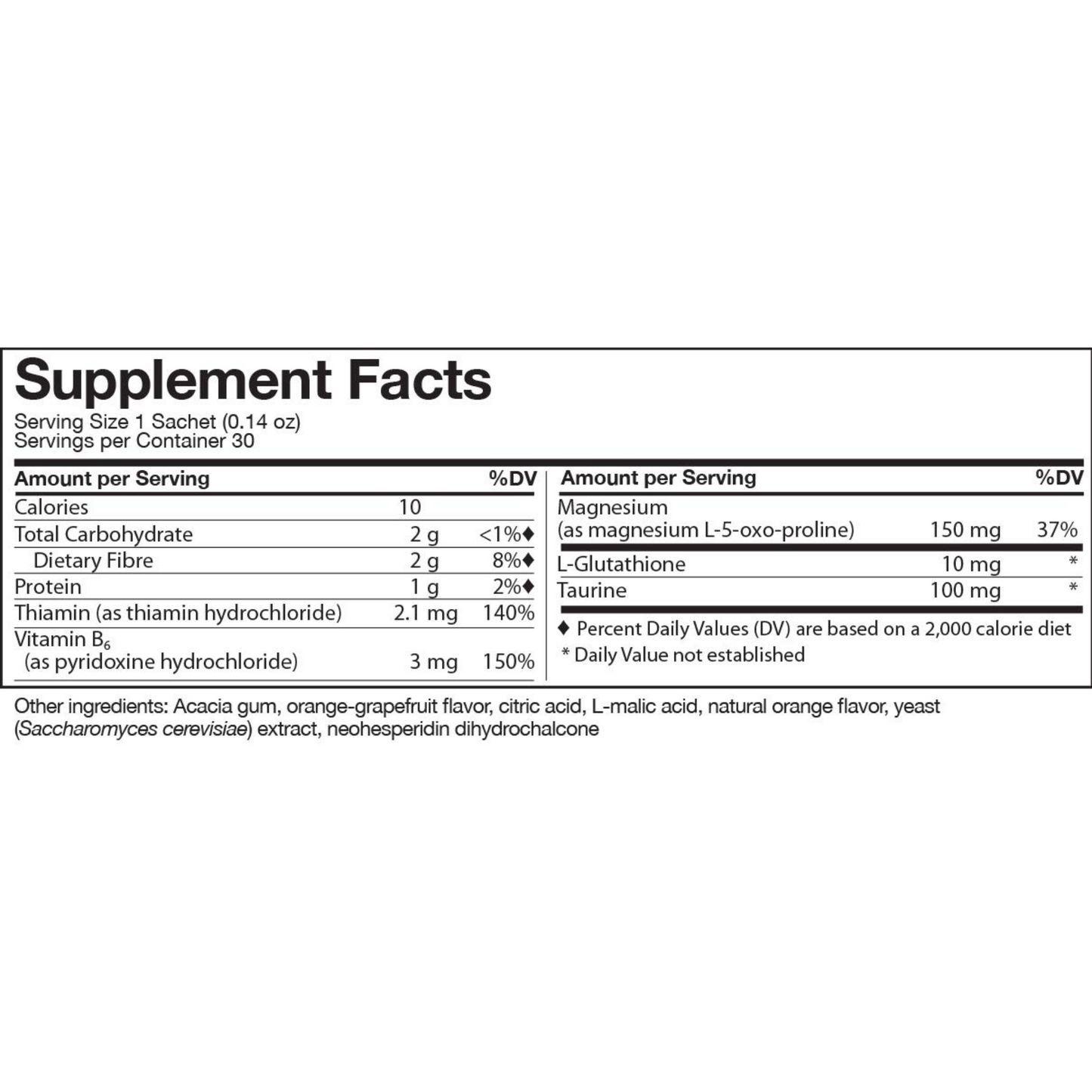 Magnelevures 30 Sachets