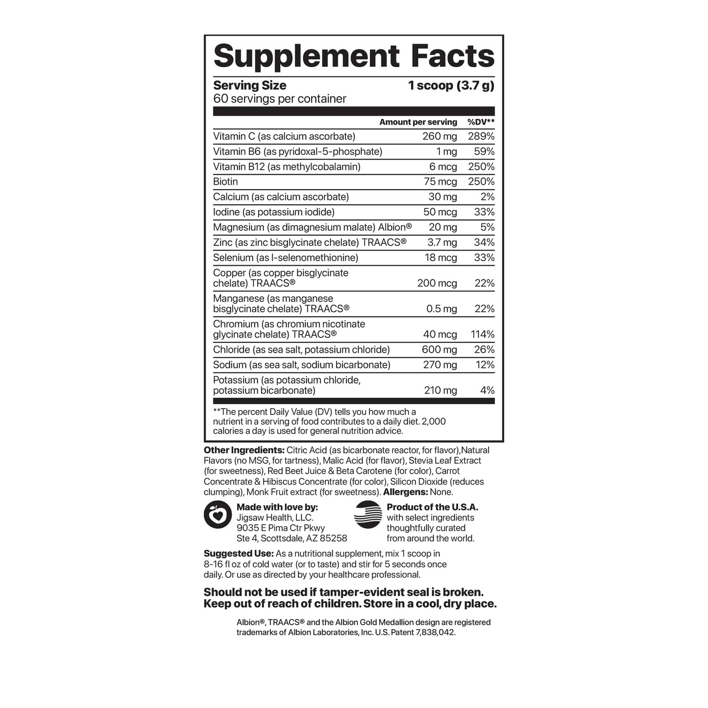 Electrolyte Supreme Tub - Fruit Punch