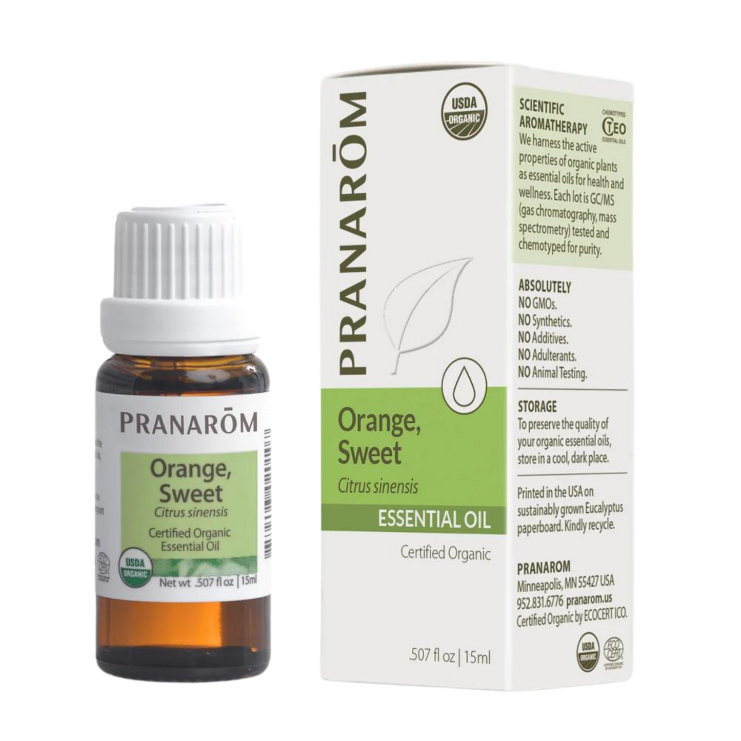 Orange, Sweet Essential Oil Organic