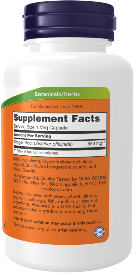 Ginger Root 550mg