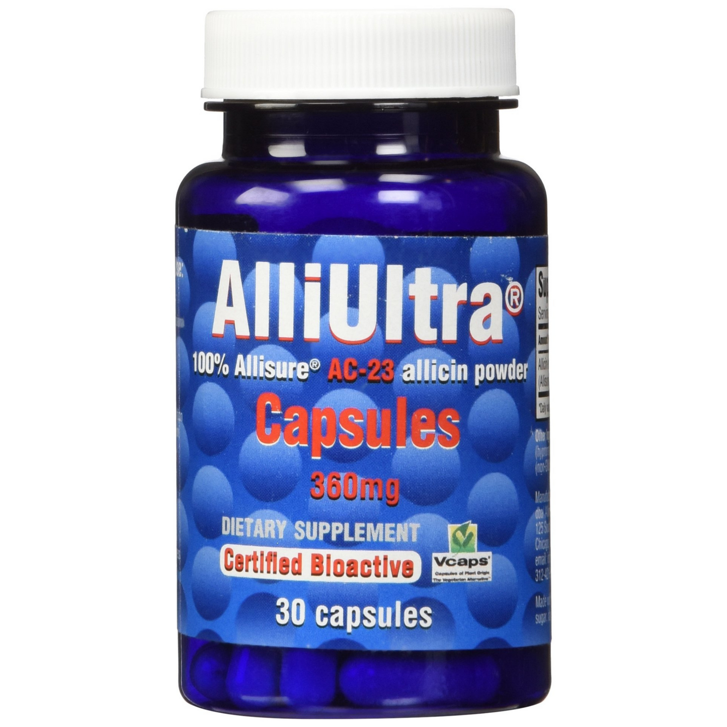 AlliUltra Garlic Capsules 360mg