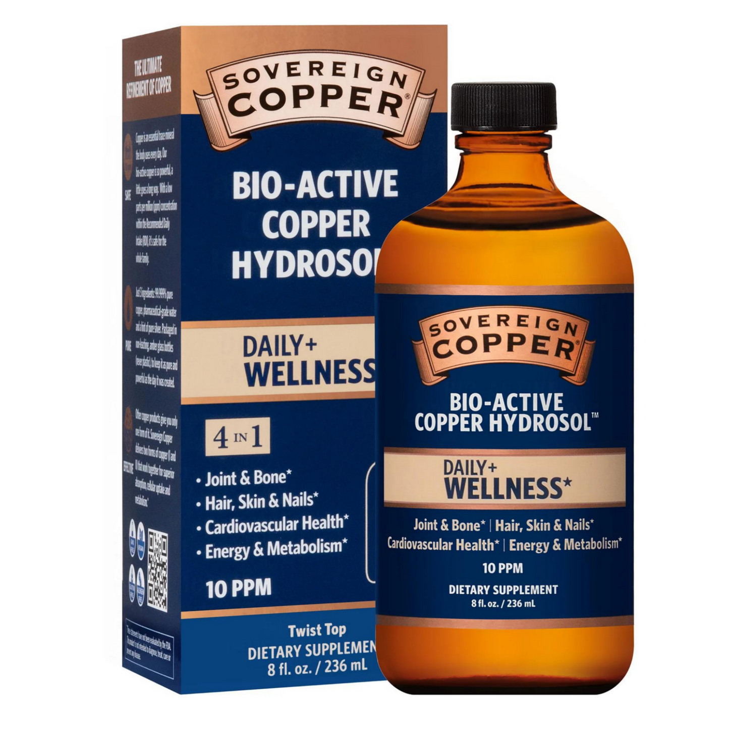 Bio-Active Copper Hydrosol - Twist Top