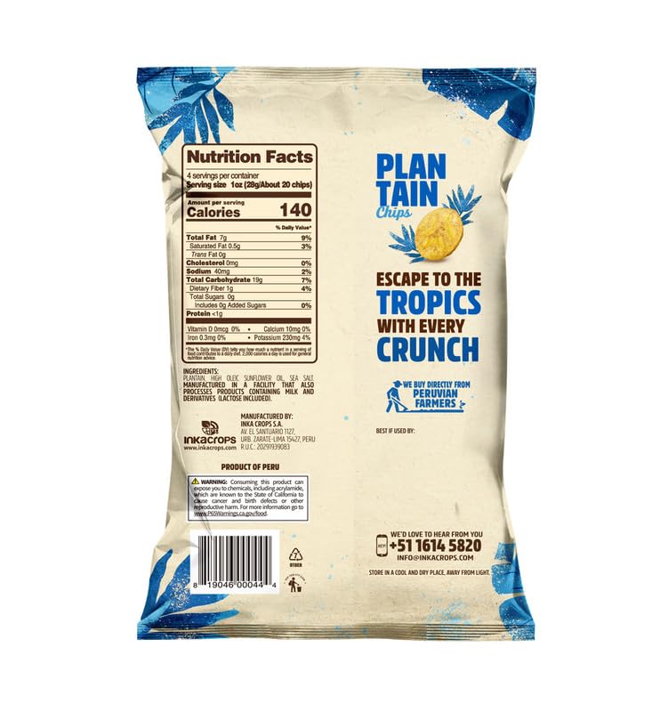 Inka Plantain Chips