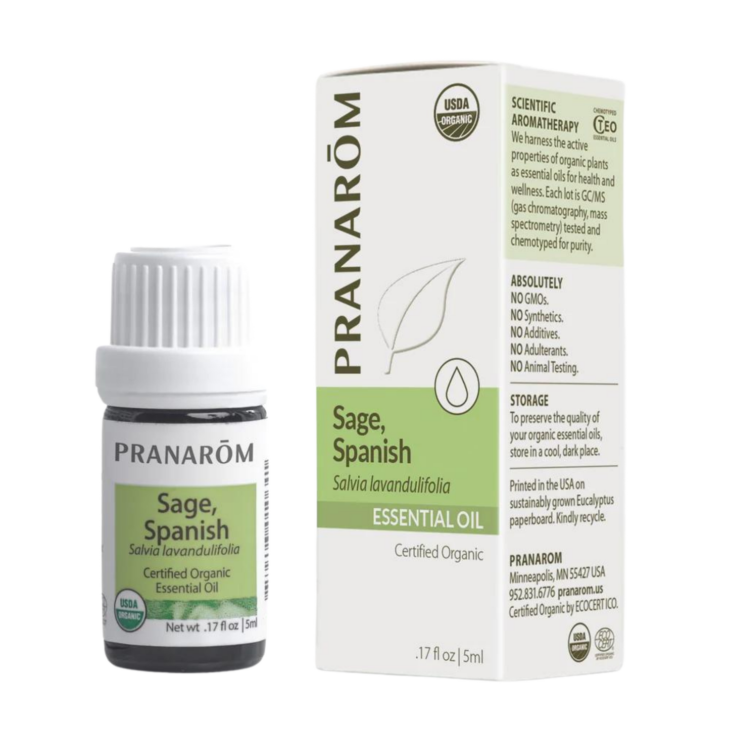 Sage, Spanish Essential Oil Organic