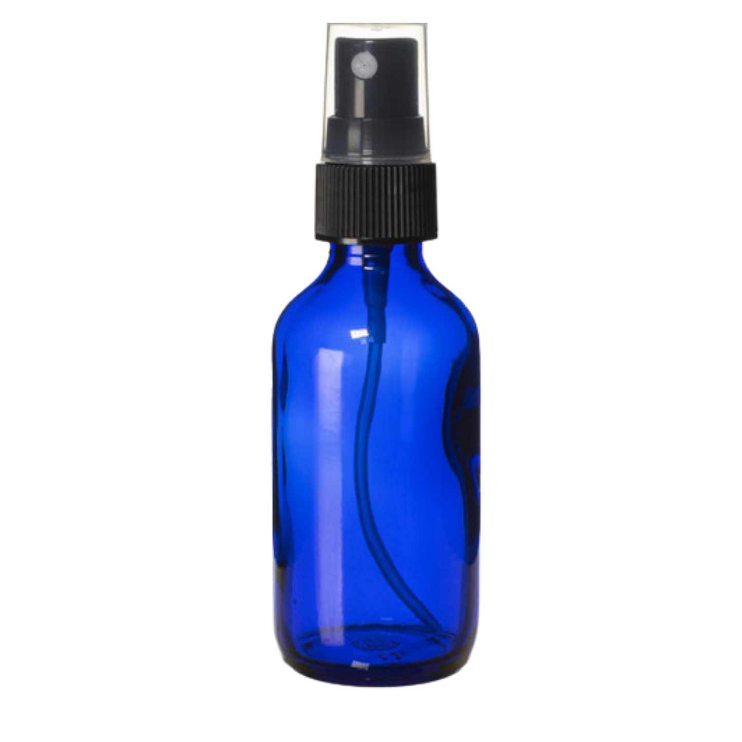 Cobalt Glass Bottle with Mister 2oz