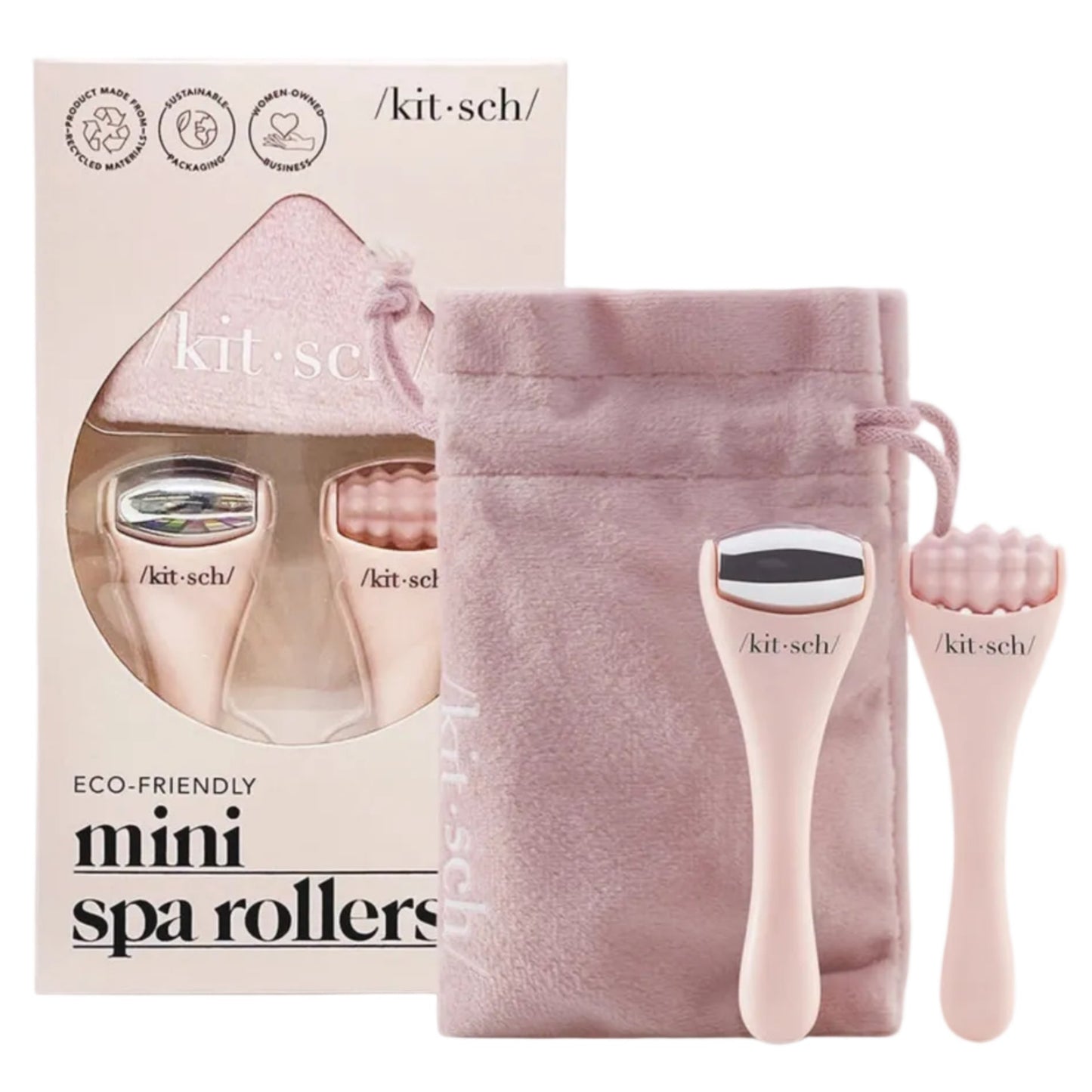 Mini Spa Rollers 2pc Set