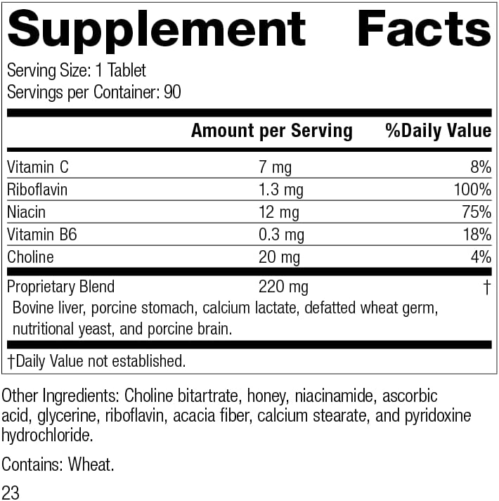 Cataplex B2 (formerly: Cataplex G)