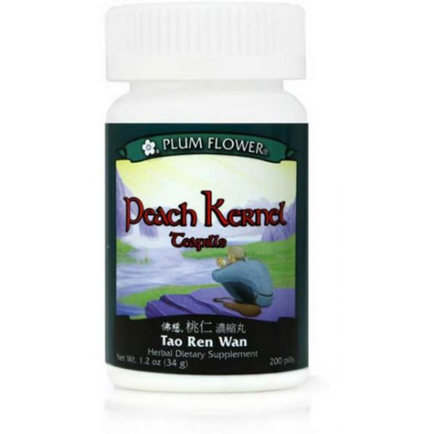 Peach Kernel Teapills