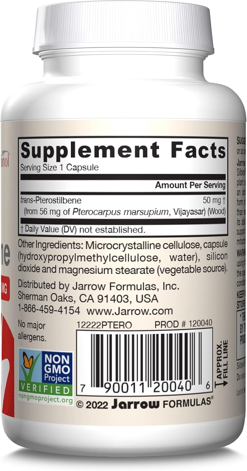 Trans-Pterostilbene 50mg