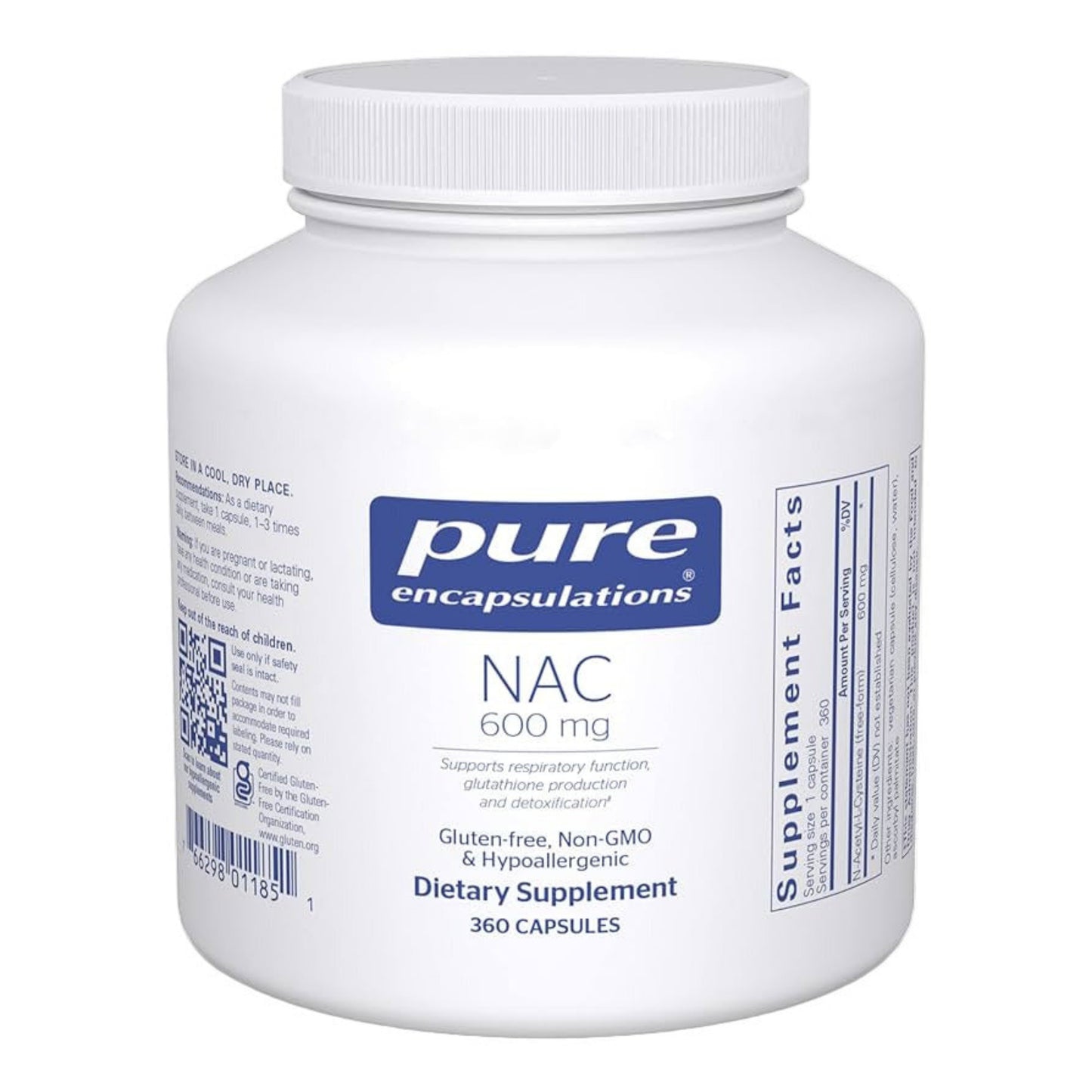 NAC 600mg (N-Acetyl-L-Cysteine)