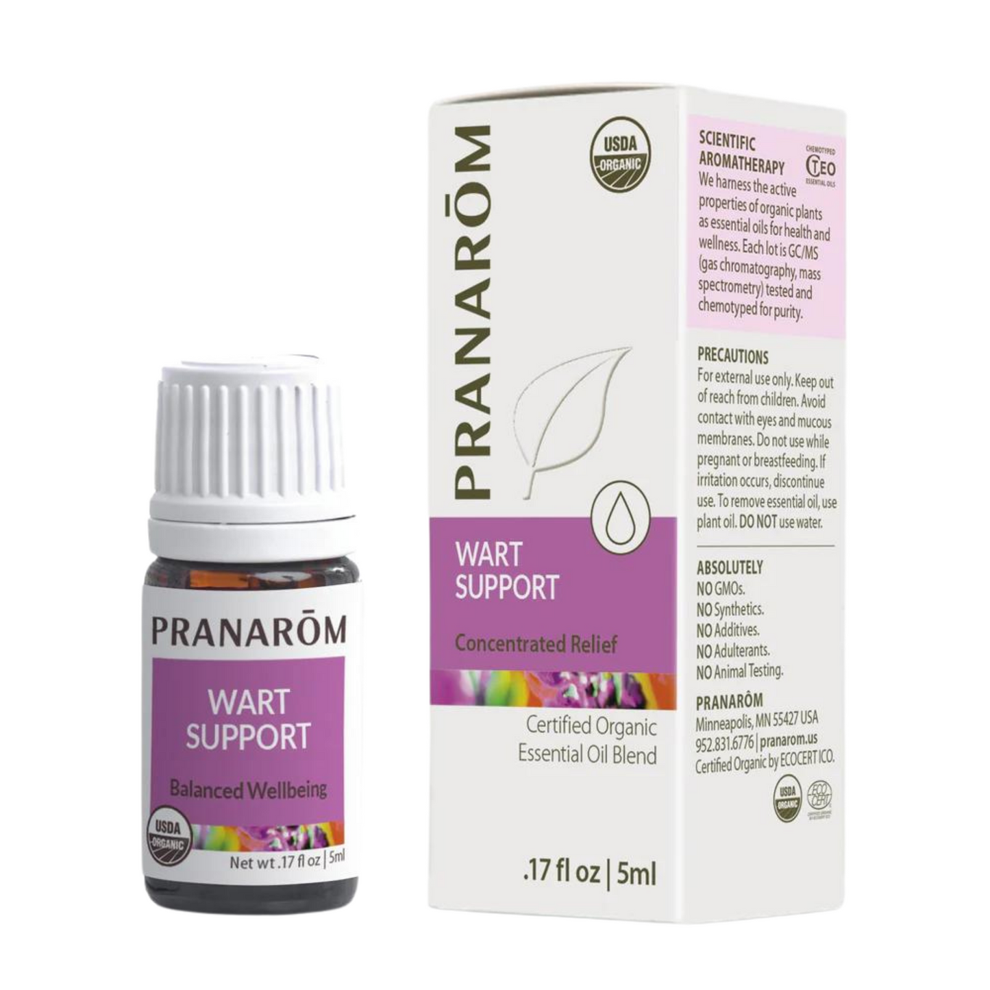 Wart Support Essential Oil Organic