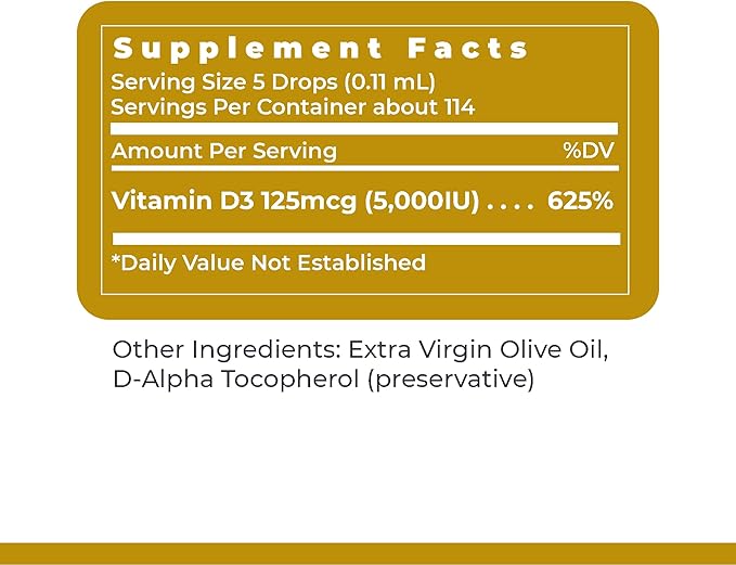D3 Liquid Serum