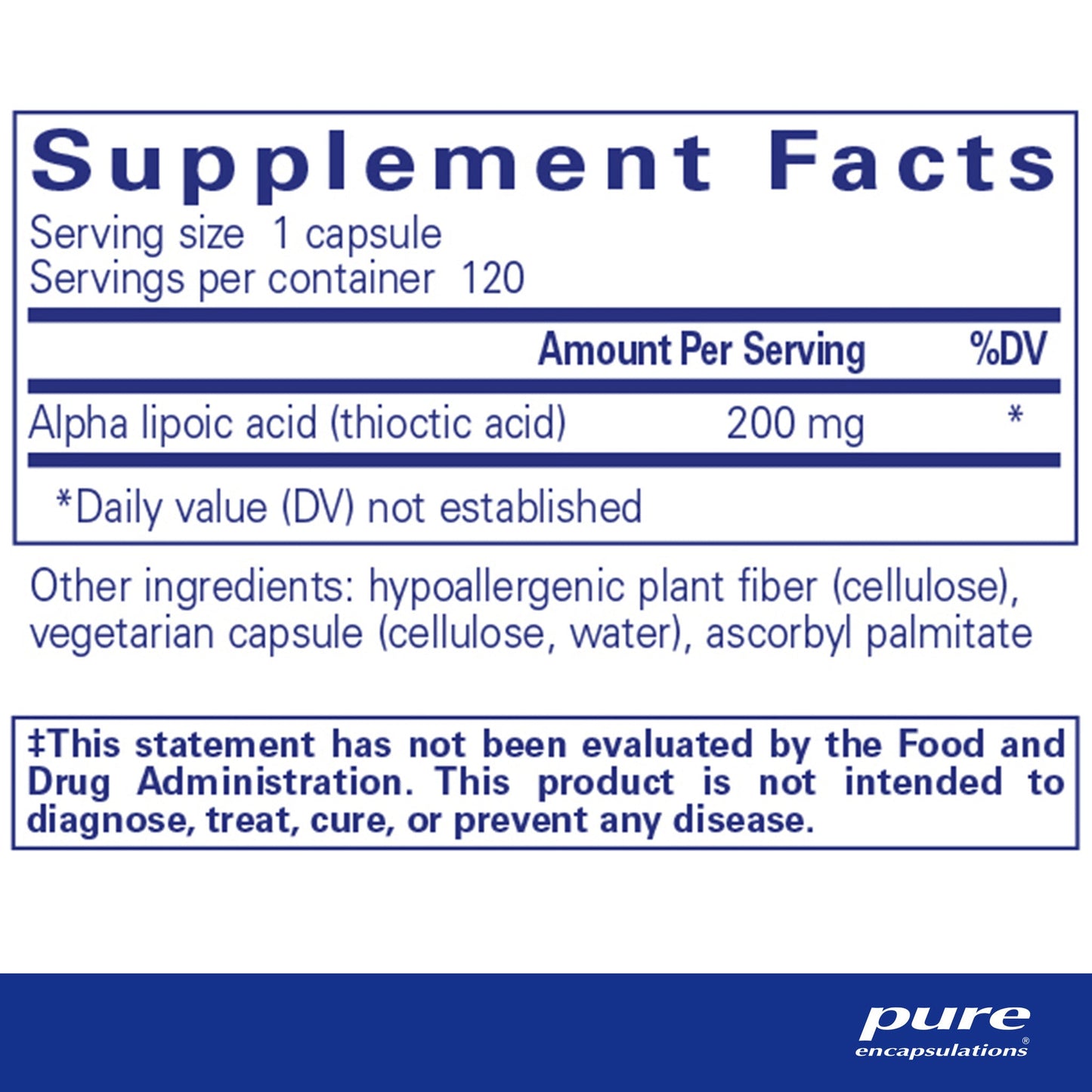 Alpha Lipoic Acid