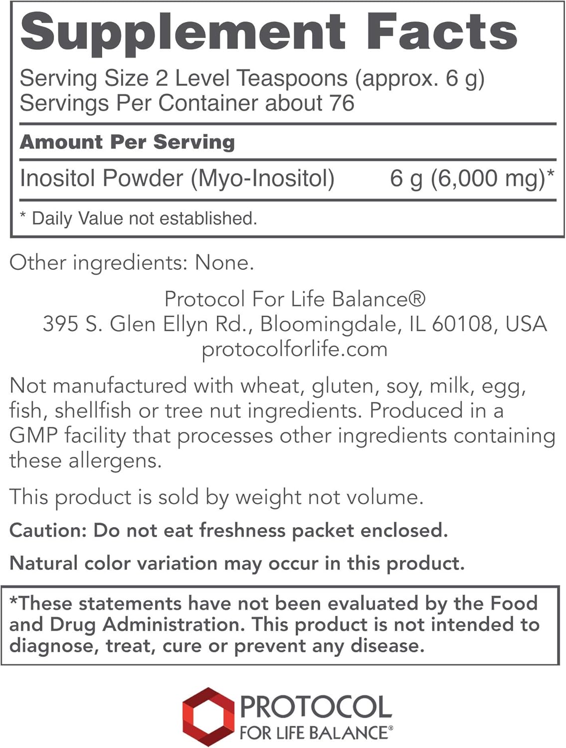 Myo-Inositol Powder