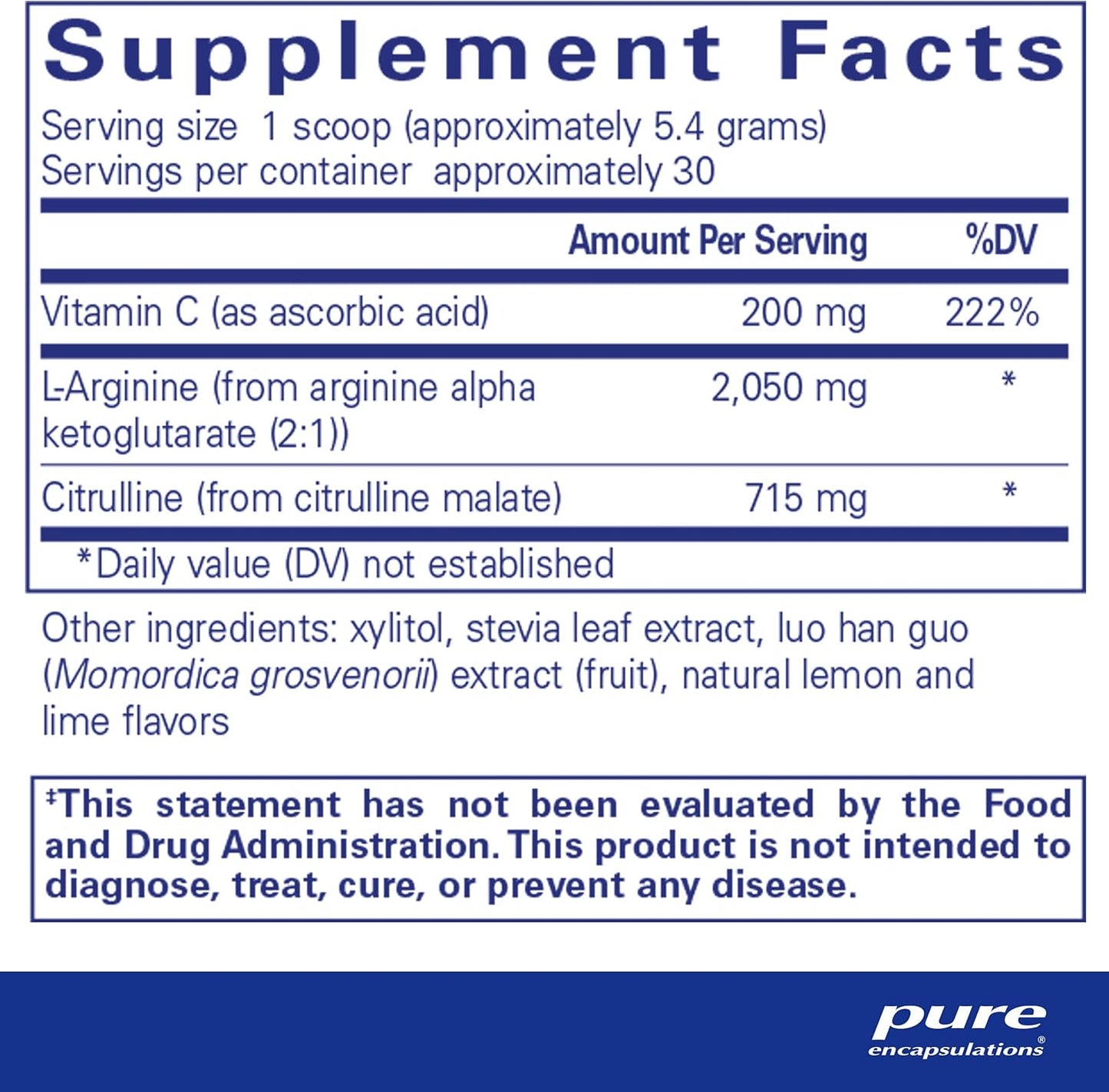 Nitric Oxide Support Powder
