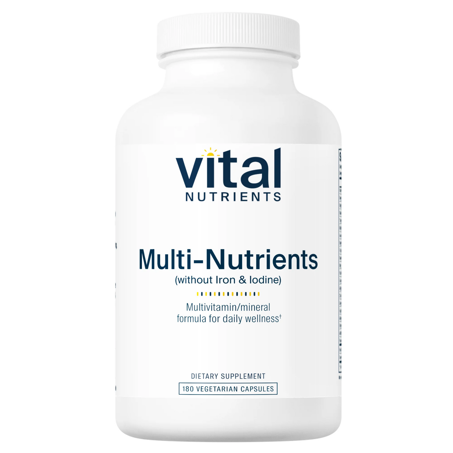 Multi-Nutrients No Iron Or Iodine