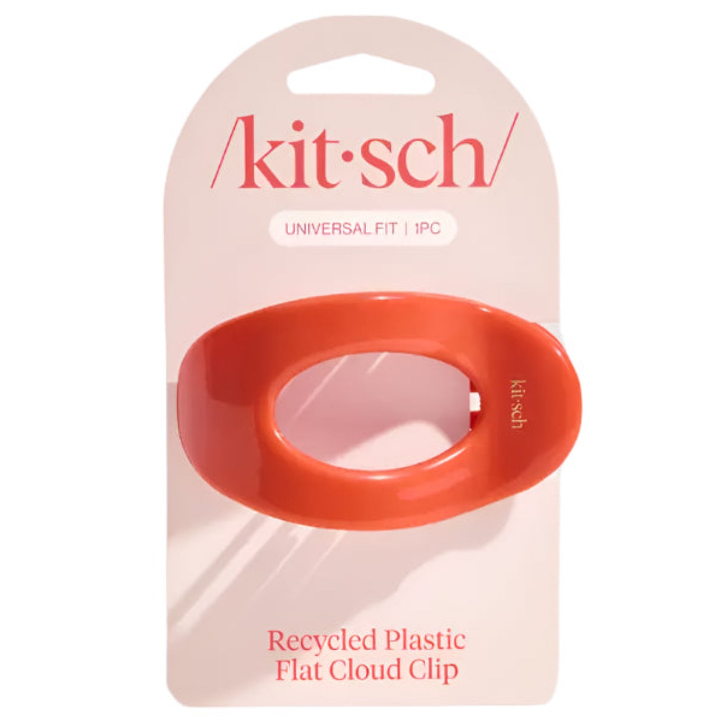 Medium Cloud Flat Claw Clip Cherry