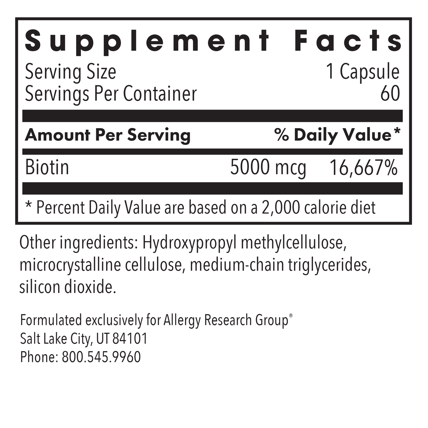 Biotin 5000