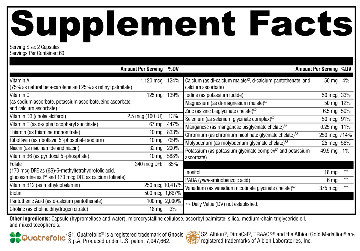 ActivNutrients W/O Copper Or Iron
