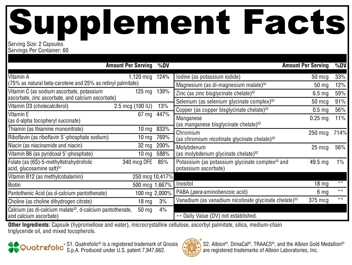 ActivNutrients without Iron