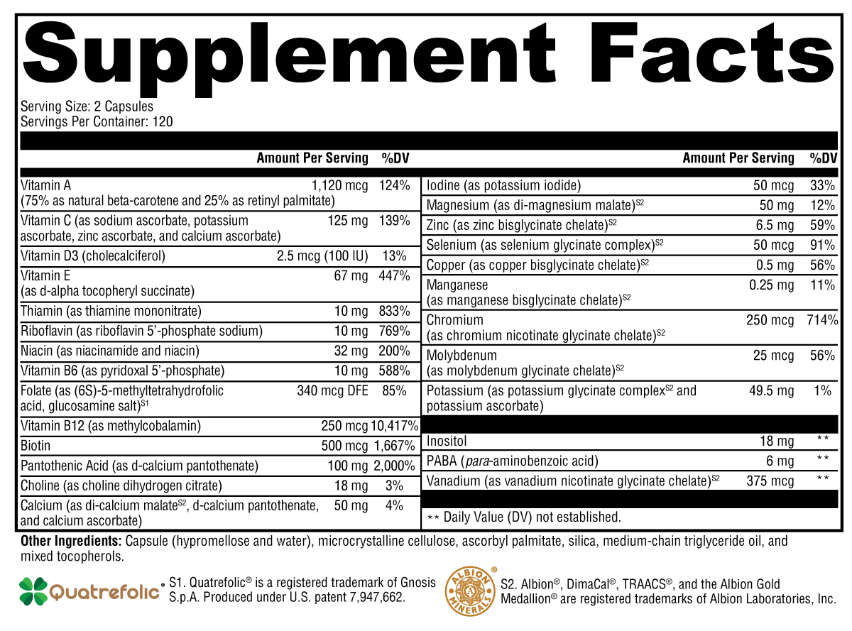 ActivNutrients without Iron