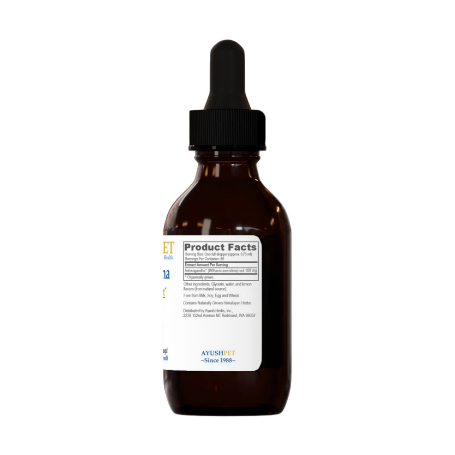 Pet - Ashwagandha Calming Support Drops