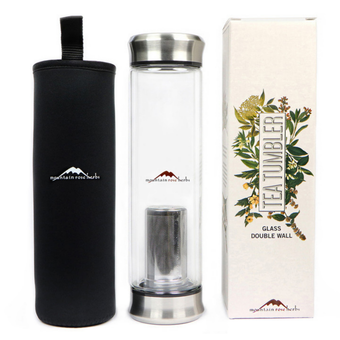 Tea Tumbler - Double-walled Glass