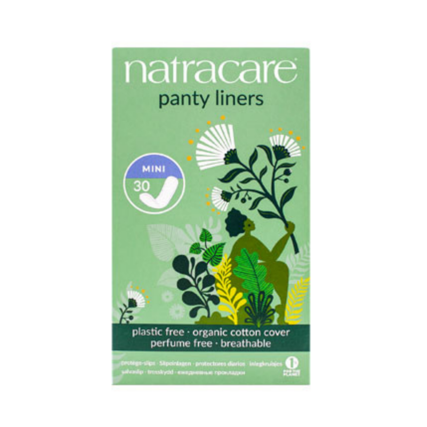 Natracare Organic Cotton Panty Liners - Mini