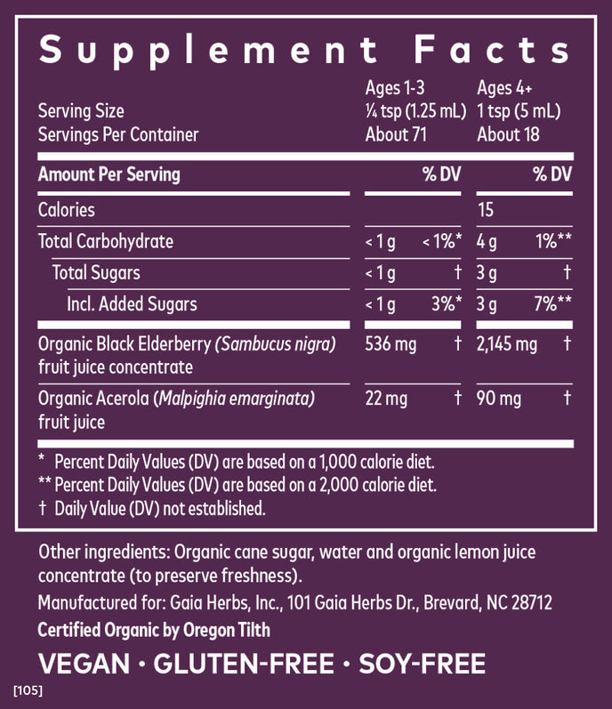 Black Elderberry Syrup